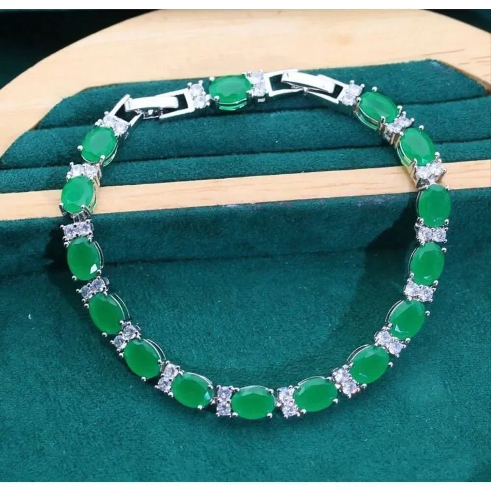 Beautiful Emerald Bracelet
